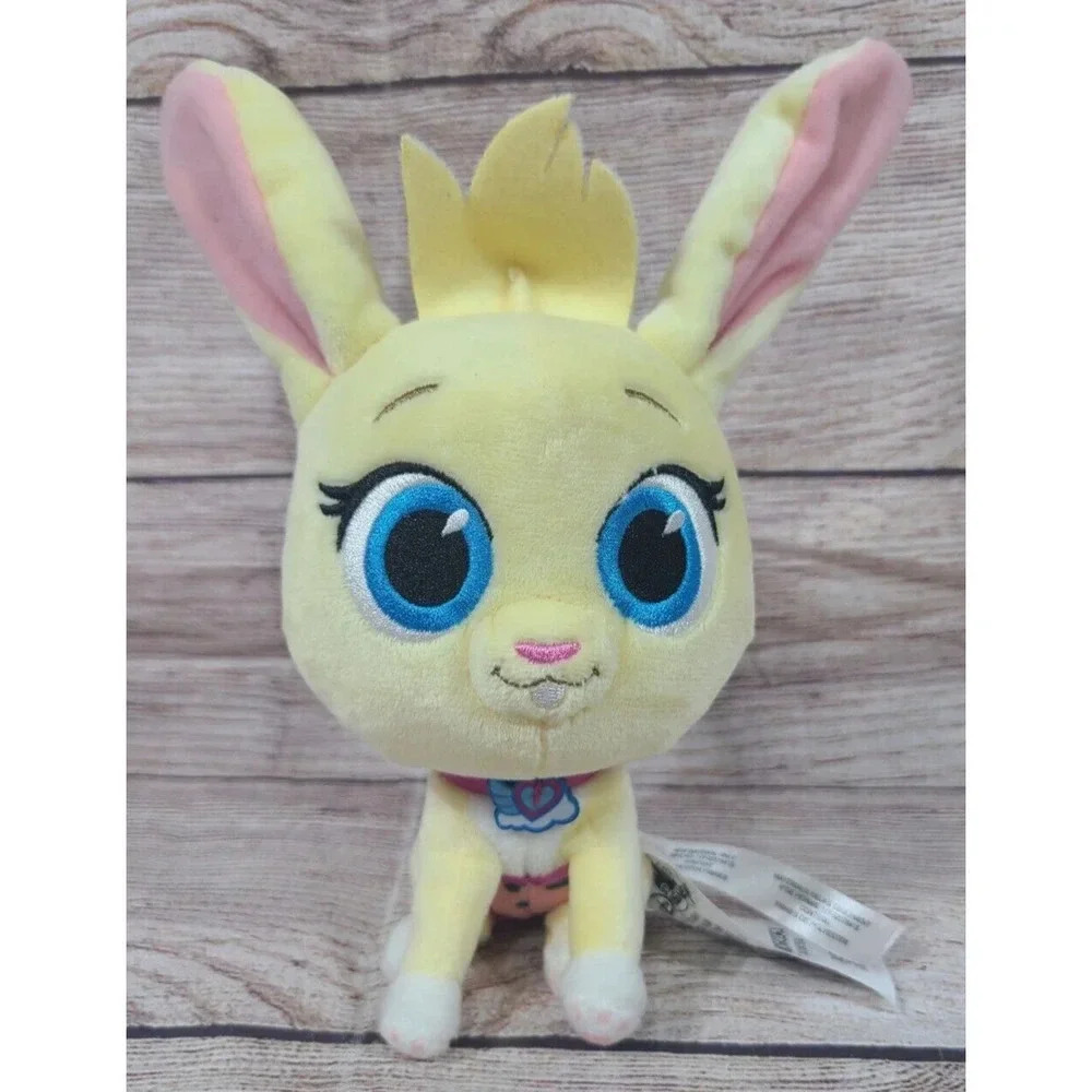 Disney Junior T.O.T.S Plush Blondie Bunny Stuffed Animal Toy Yellow 9.5"